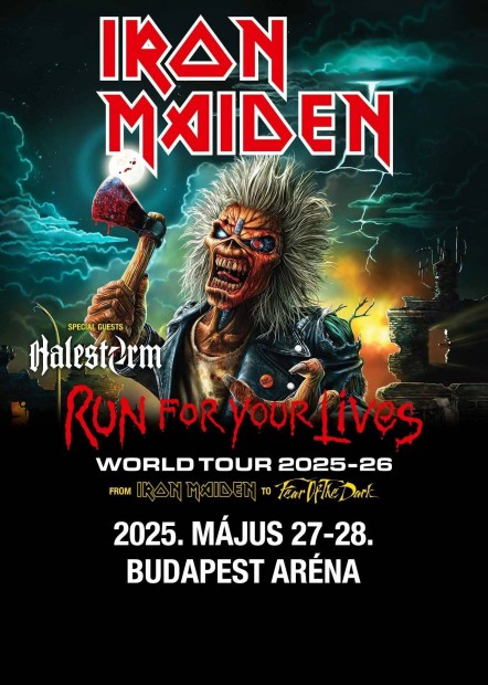 Iron Maiden Budapest koncert lljegy