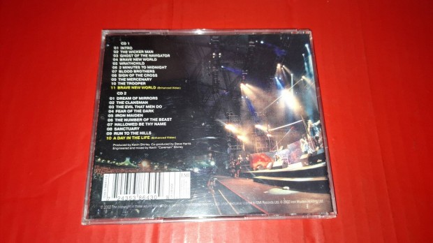 Iron Maiden Rock in Rio dupla Cd 2002 U.K.