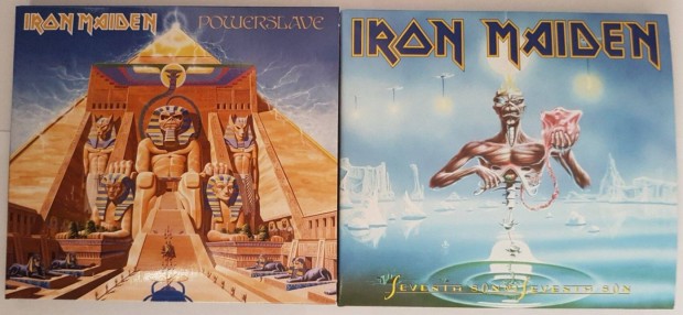 Iron Maiden- Powerslave s Seventh son of Seventh son 2db Cd