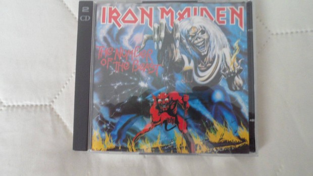 Iron Maiden- The Number Of The Beast dupla lemezes extra vltozat