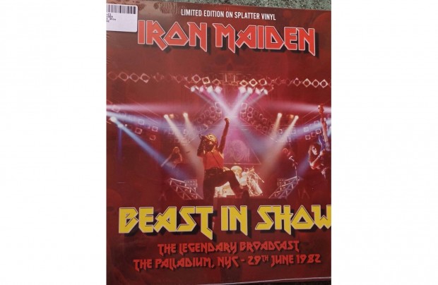 Iron Maiden - Beast in Show LP, limitlt kzzel szmozott kiads