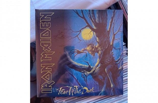 Iron Maiden - Fear of Dark Dupla Bakelit Lemez LP Bontatlan