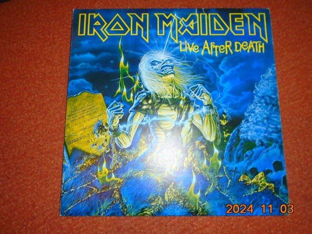 Iron Maiden - Live after Death 2LP Bakelit lemez