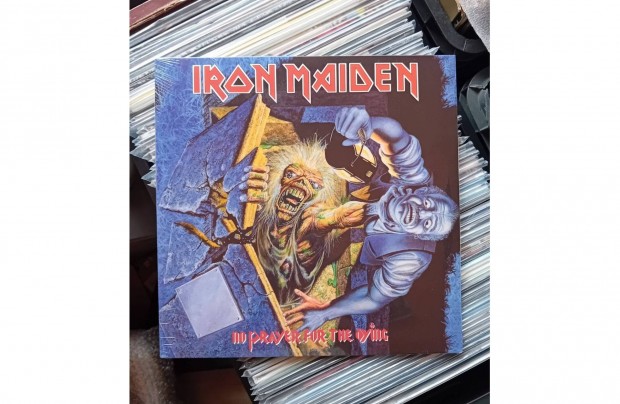 Iron Maiden - No Prayer for The Dying Bakelit Lemez LP Bontatlan