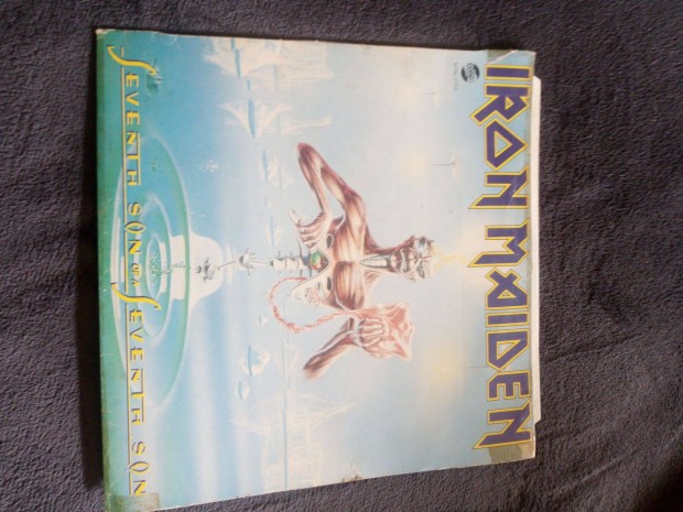 Iron Maiden bakelit lemez