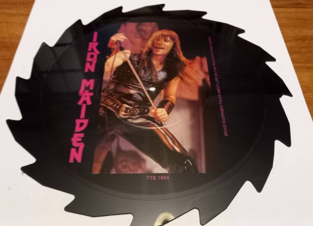 Iron Maiden frszes kplemez Maxi Lp