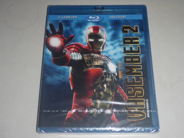 Iron Man - A vasember 2. (2 lemezes vlt.) blu-ray film