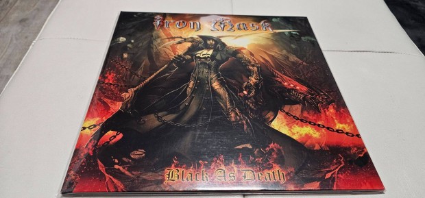 Iron Mask Black as death lp