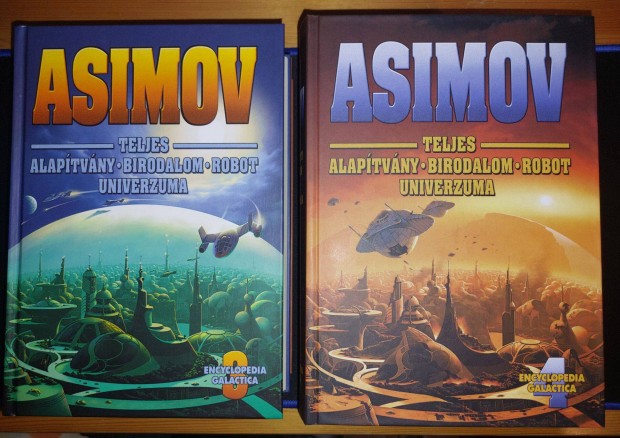 Isaac Asimov 10 ktetes gyjtemnye Hibtlan, gyjti llapot!