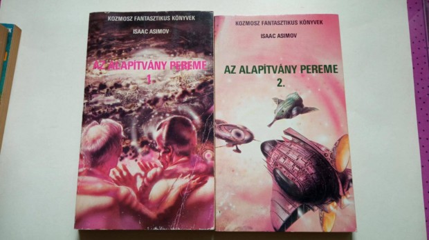 Isaac Asimov: Az Alapítvány pereme 1-2.n Kozmosz könyv 2500 Ft