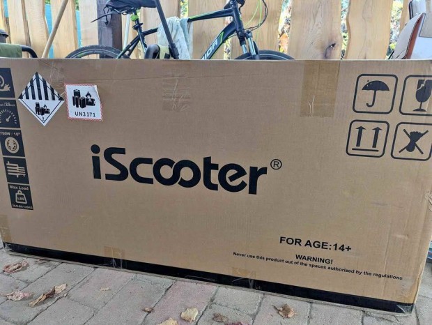 Iscooter I10 Max elektromos roller 45km/h, tempomat, Szemlyes tvtel