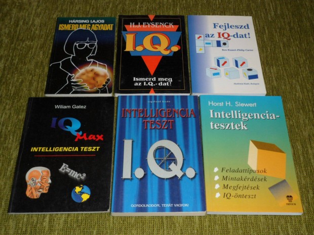 Ismerd meg agyadat + Fejleszd az IQ-dat (6 db intelligencia teszt)