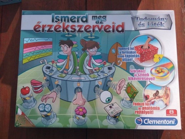 Ismerd meg az rzkszerveid Clementoni jtk 8+