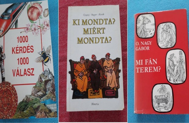 Ismeretterjesztő könyvek, nagyon szép állapotban