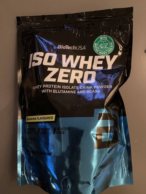 Iso Whey Zero Bannos fehrjepor 500g