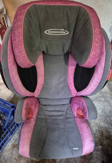 Isofix STM Storchenmhle Solar Seatfix rosy gyerekls (15-36 kg)