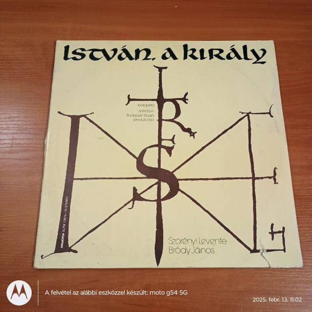 Istvn, A Kirly (Rockopera); 2xlp, Vinyl