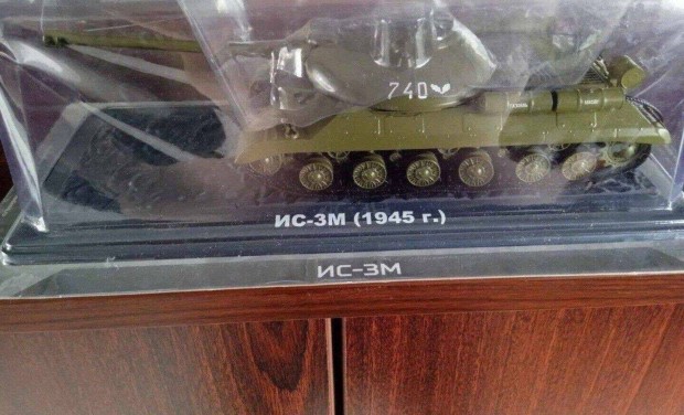 Isz 3M "Nasi Tanki" tank kisauto modell 1/43 Elad