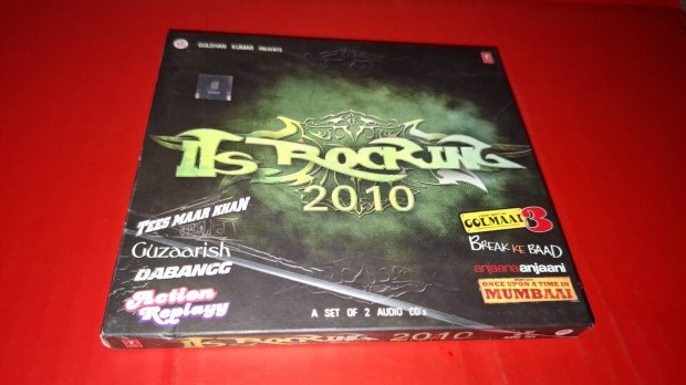 It's Rockin 2010 Indiai Bollywood dupla Cd 