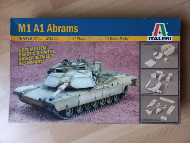 Italeri M1 A1 Abrams Tank (No 6438)