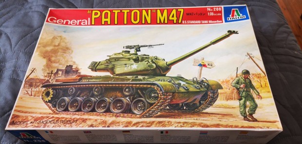 Italeri M47 patton 1/35 tank makett 