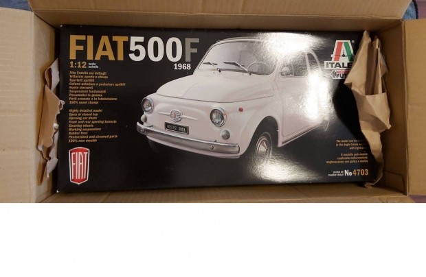 Italeri - 1:12 Fiat 500F (1968 version) - makett eladó