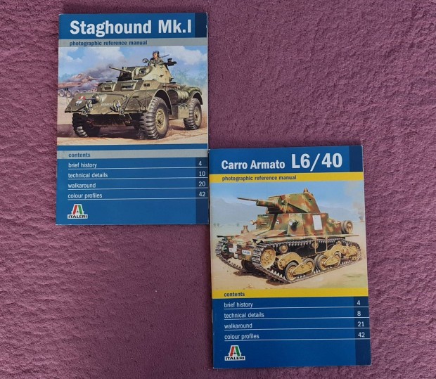 Italeri makett füzetek