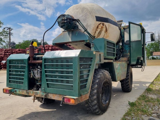 Italmacchine Mariner 28 önjáró betonkeverő betonmixer