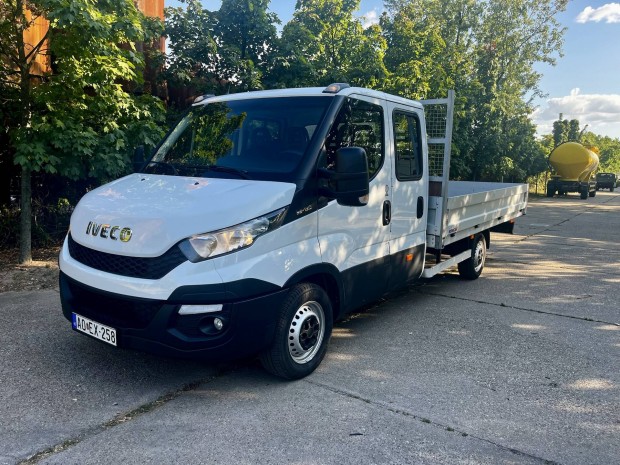 Iveco Daily 2.3 Platós! 7 személyes! Klíma! Extra 4m plató!