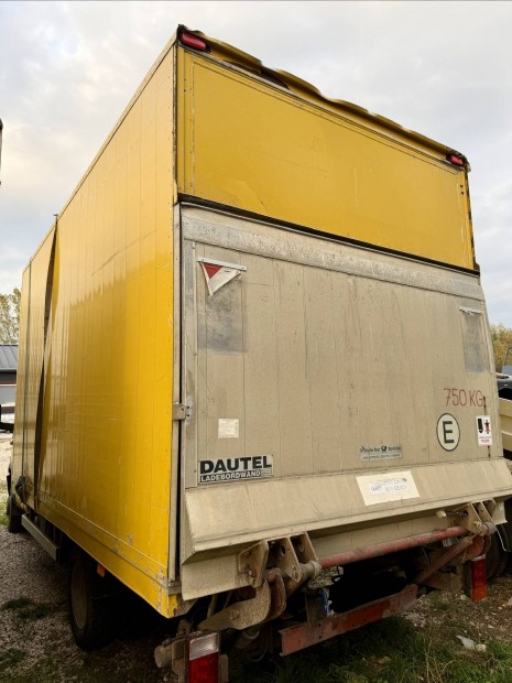 Iveco Daily Dautel emelhtfal 750Kg doboz trol raktr 