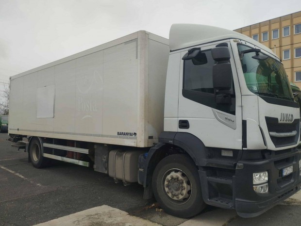 Iveco Stralis hengerfejhibs, 7,20 emelhtfalas felptmny