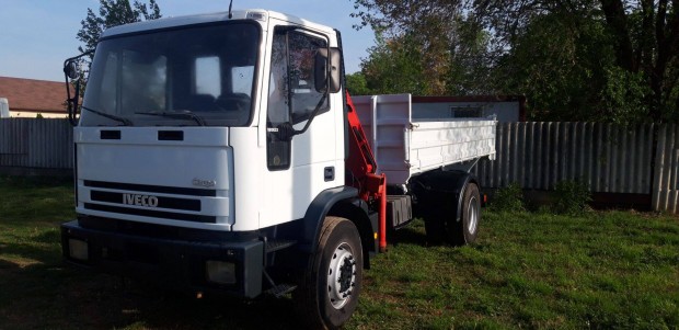Iveco eurocargo180e23 billenős billencs darus fassi daruval 4 200 000