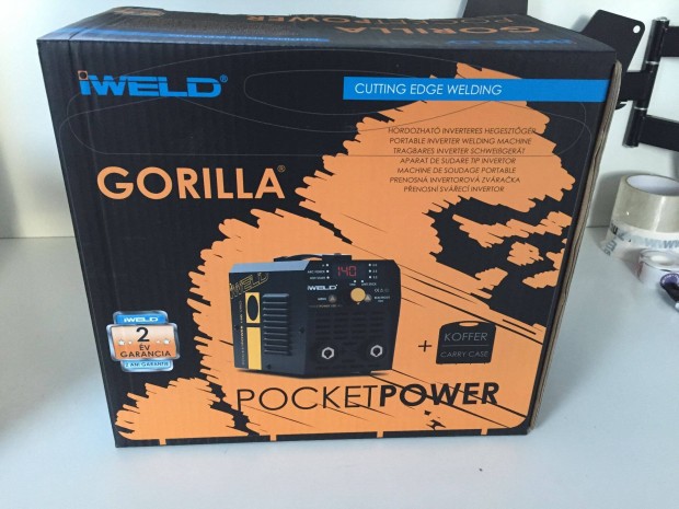 Iweld Gorilla Pocketpower 150 Vrd Inverteres hegesztgp 140A