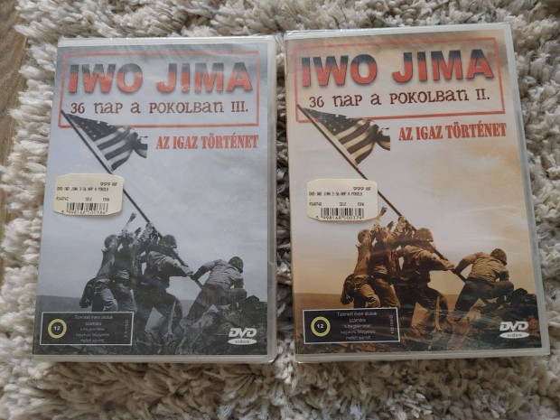 Iwo Jima az igaz trtnet bontatlan 2 db dvd film