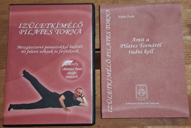 Izületkímélő Pilates DVD + zenei CD