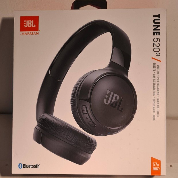 JBL 520BT bontatlan csomagolsban