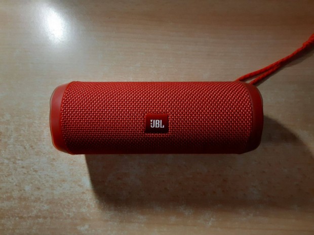JBL Flip 4 Bluetooth Hangszr jszer Piros Garis !