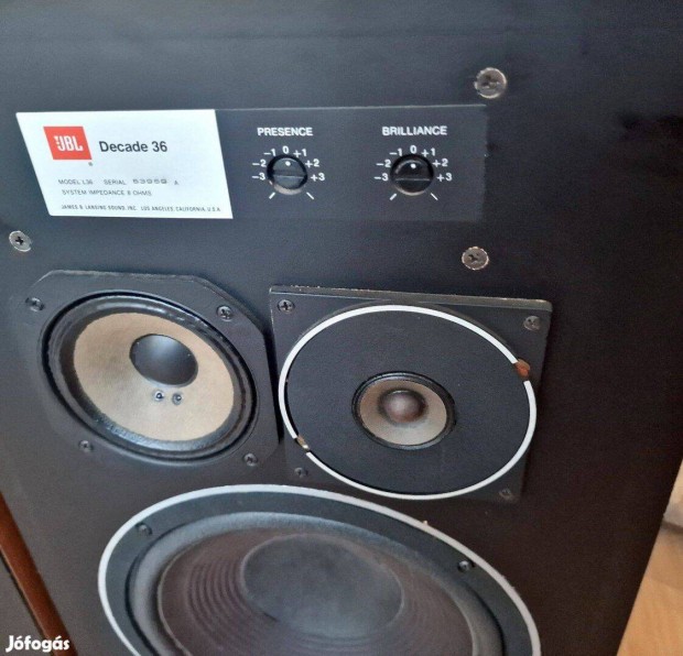 JBL L36 decade hangfalpr elad