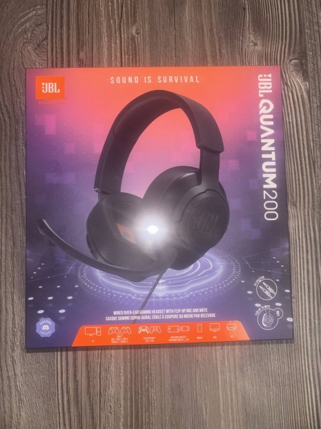 JBL Quantum 200 Gamer Fejhallgat