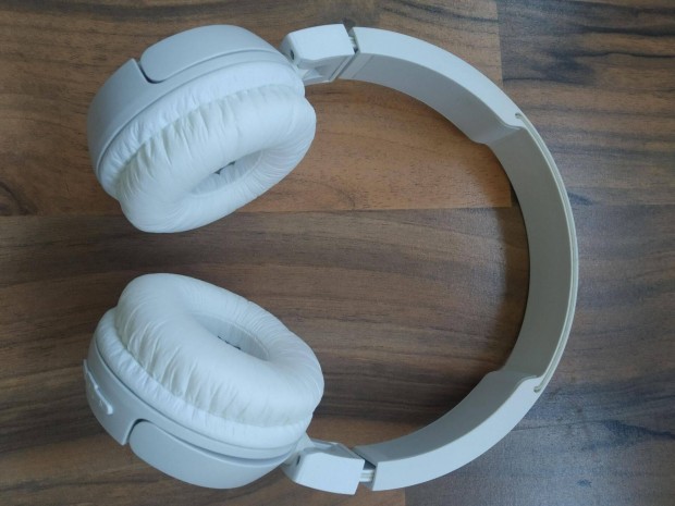 JBL T450 BT Fejhallgató Bluetooth 4.0 Vezeték nélküli fehér headset