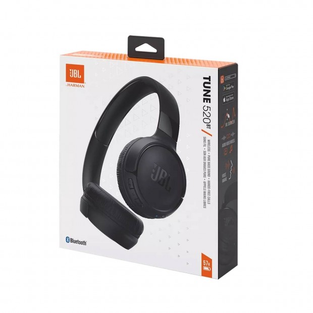 JBL Tune 520BT (fekete)