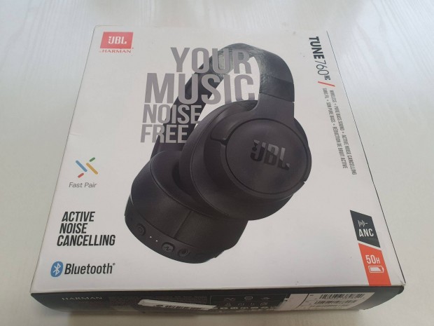 JBL Tune 760NC Bluetooth fejhallgat