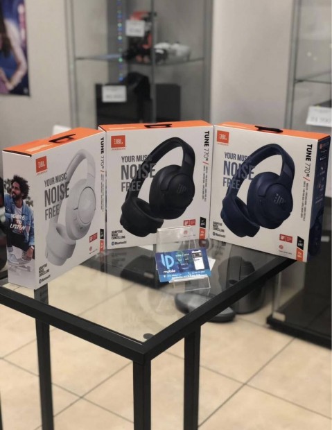JBL Tune 770NC, Új-Bontatlan, 1 év garancia