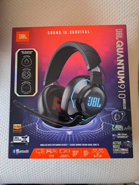 JBL quantum 910 wireless gamer fejhallgat