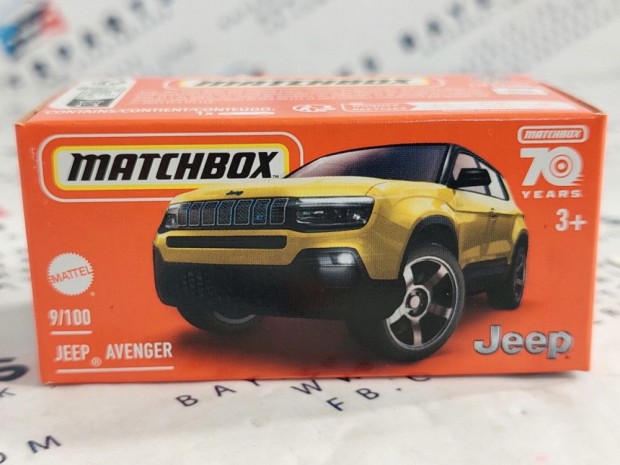 JEEP Avenger (2023) - 9/100 - Matchbox - 1:64