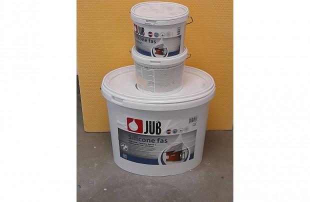 JUB szilikonos homlokzatfestk, kltri festk, 15L, + 2 X 2L, j