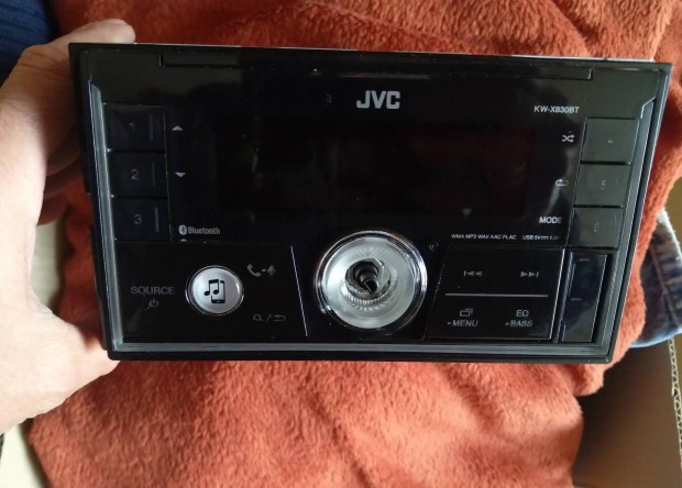 JVC 2 din, USB, AUX, Bluetooth, Hibs