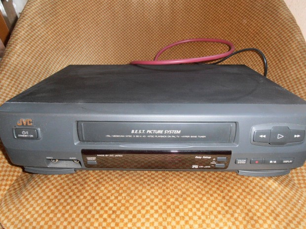 JVC 2 fejes VHS videomagn, tvirnyir nlkl 15.000Ft-rt ujpesten