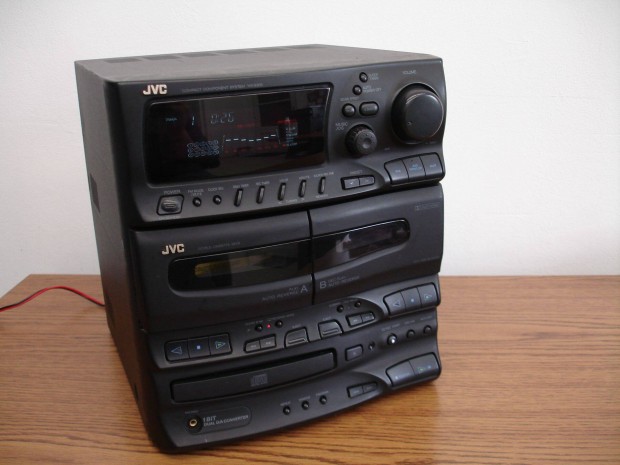 JVC CA-S200 mini hifi rdi tuner - magn - CD - AUX Klasszikus megj