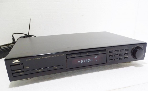 JVC FX-362 rdituner rdi Tuner AM/FM fekete